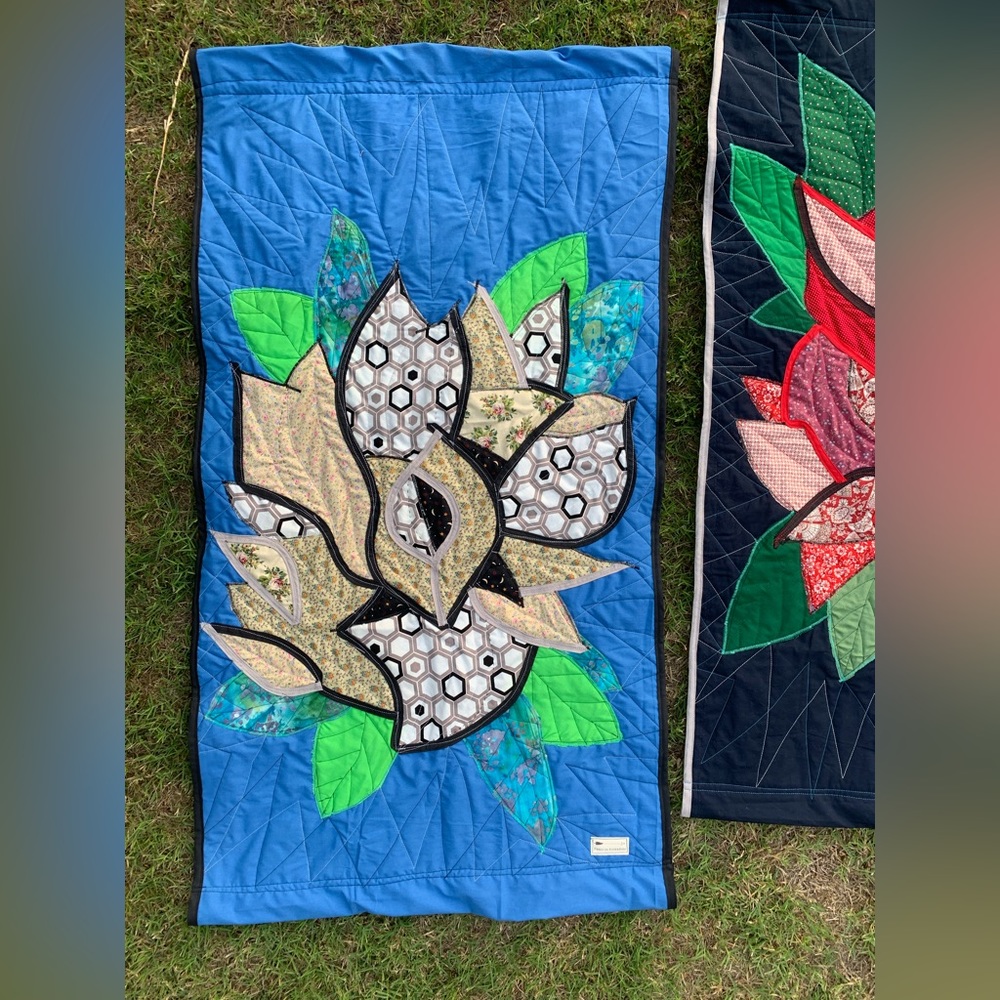 Rose Wall Hanging - White